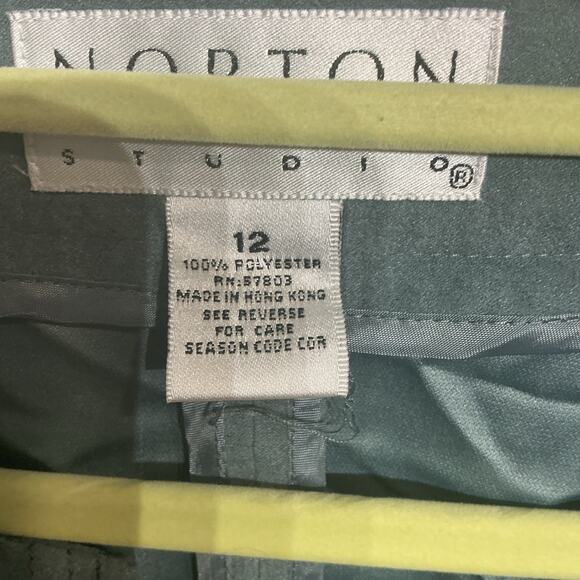 Norton Studio Gray Suede Jacket Sz 12 - Picture 6 of 13